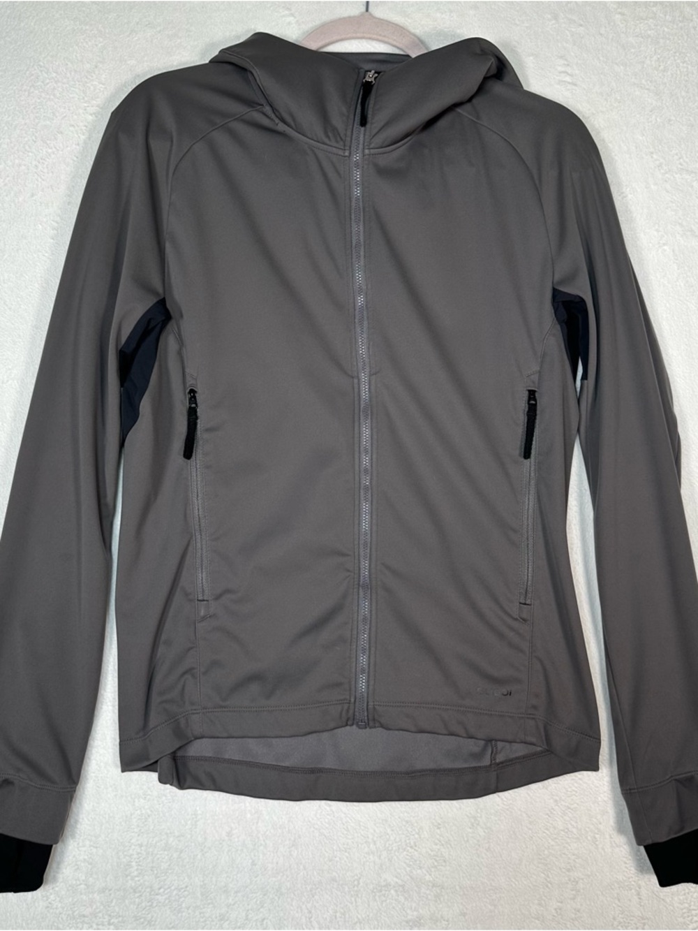 Sugoi Firewall 180 Jacket Mens Small Grey U725510M Cycling Running Gorpcore Tech